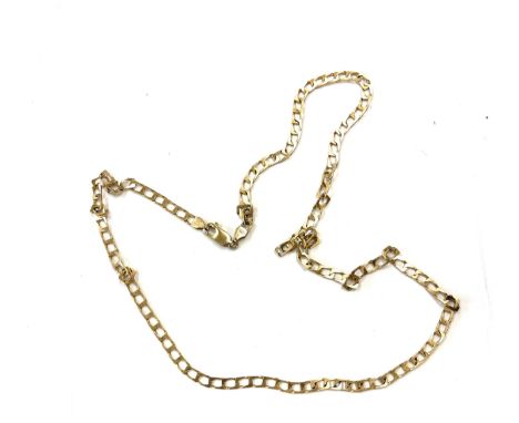 Vintage Chunky 9ct necklace / chain, approximate weight 13g length approx 61cm