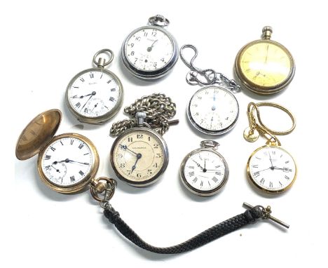 Selection of vintage pocket watches 