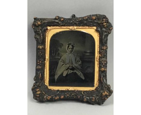 GROUP OF VICTORIAN AMBROTYPE PHOTOGRAPHS