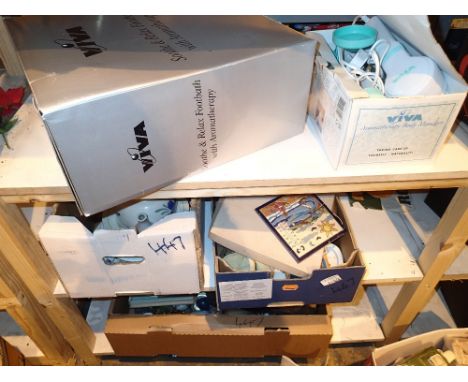 Boxed unused Viva foot spa and body massager  CONDITION REPORT: All electrical items in this lot have been PAT tested for saf