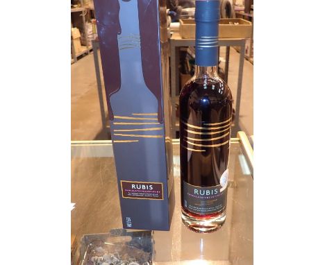 One boxed bottle of Rubis Chocolate Velvet ruby wine