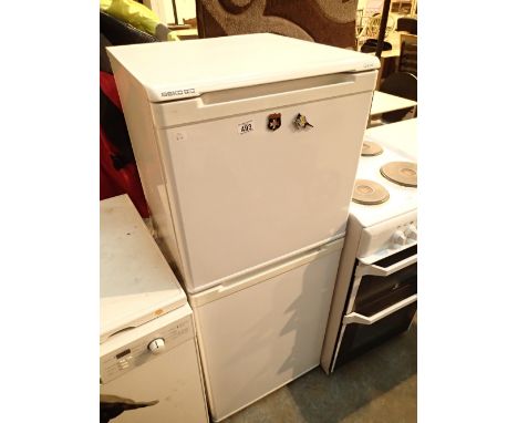 Beko Glacier fridge freezer CONDITION REPORT: All electrical items in this lot have been PAT tested for safety and have passe