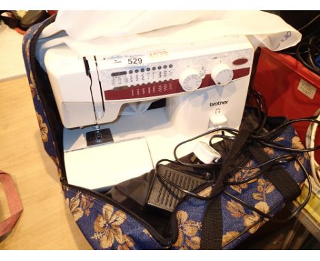 Brother XL-5011 sewing machine with cover instruction book etc  CONDITION REPORT: All electrical items in this lot have been 