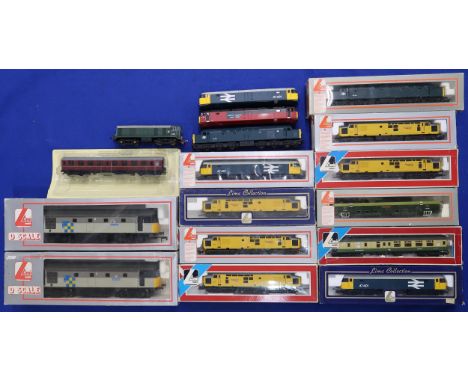 Ten various boxed Lima 00-gauge locomotives, with two 0-gauge examples etc. Condition Report:Available upon request