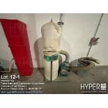 Grizzly Industrial Dust Collector, 2 HP, 220V, Serial 8869849