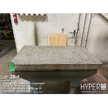 Granite Surface Plate with Metal Legs, 5' x 3' x 7 1/2"