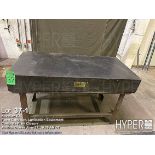 DoAll Granite Surface Plate with Stand, 60" x 30" x 8"