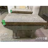 Granite Surface Plate with Heavy Duty Base, 5' x 3' x 7 1/2"