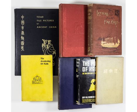 ASIAN SUBJECTS SIGNED BOOKSGroup of seven signed and inscribed books, all dealing with various Asian subjects, includes: "The