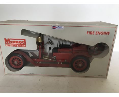 Mamod, live steam model, Fire engine, boxed