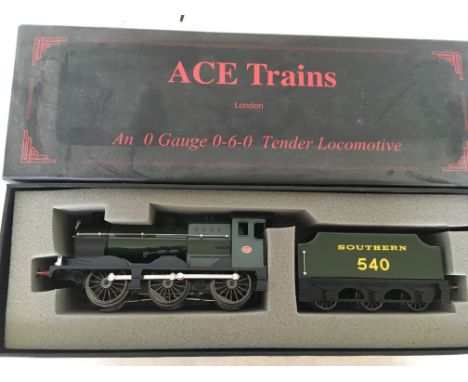 Ace trains, O Gauge, 0-6-0 Locomotive and Tender, Boxed