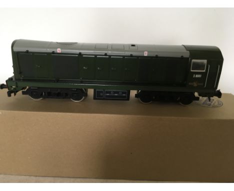 ETS, O Gauge, diesel locomotive class 20 , engine # 8001, #119, all metal , boxed