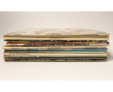Twenty-two LP record albums including; Music Inspired by Lord of the Rings, Buddah in Mind, Taste; On the Board, Peter Gabrie