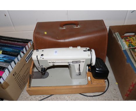 A Zig Zag sewing machine - sold as a collector's item 