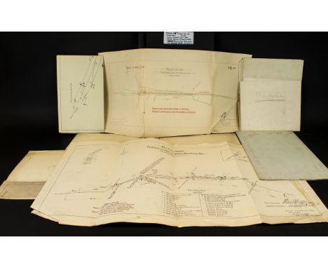 Railway Interest. An Original Spring Back Album containing LNER Southern Area Norwich District Melton Constable East and West