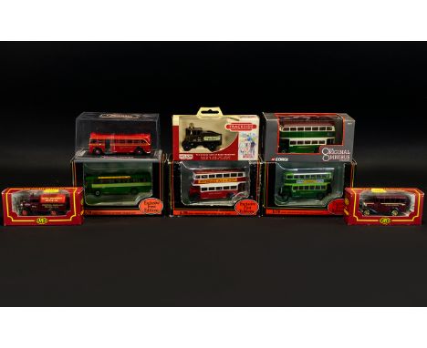Diecast Model Interest - The Original Omnibus Company - Trackside - Cameo - Exclusive First Editions. Eight In Total. To Incl