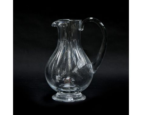 A Baccarat Massena pattern pitcher, 24cm high, boxed 