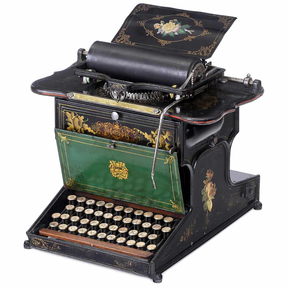 "Sholes & Glidden", 1873The first successful typewriter in the world