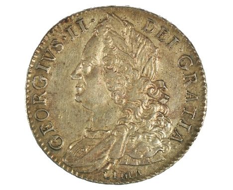 George II Half Crown 1746 LIMA