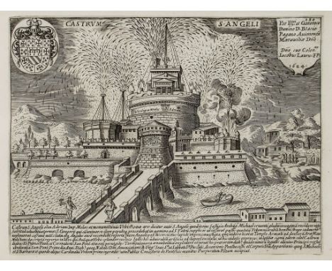 Lauro (Giacomo) - Antiquae Urbis Splendor, 4 parts in 1 vol.,   engraved throughout, except for 'to the reader' f., with 167 