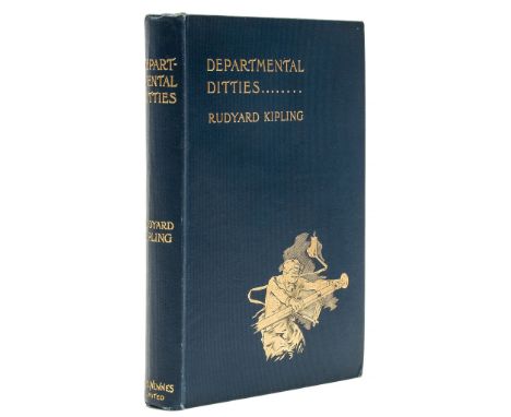 Kipling (Rudyard) - Departmental Ditties and other verses,  eleventh edition,     signed by the author     on title with his 