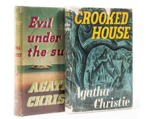 Christie (Agatha) - Evil Under the Sun,  ink ownership inscription, spine slightly faded, jacket with ring-mark to upper pane