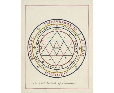 Hermeticism.- Sibley -  The Clavis or Key to Unlock the Mysteries of Magic of Rabbi Solomon  (Ebenezer,  translator  )   The 