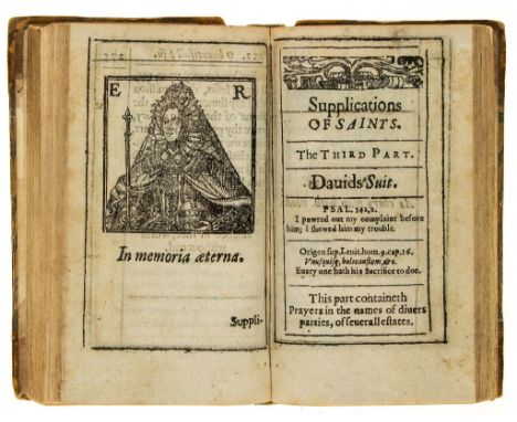 Sorocold (Thomas) - Supplications of saints. A booke of praiers and prayses. In foure parts, 3 parts in 1,  'eleaventh editio
