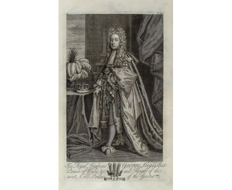 Guillim (John) - A Display of Heraldry,  sixth edition, title in red and black, 17 engraved portraits, 47 plates of coats-of-