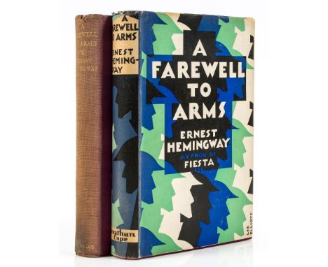 Hemingway (Ernest) - A Farewell to Arms,  first English edition  ,   issue with correction on p.66, publisher's promotional c