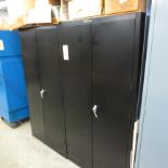 Qty 2 Black Cabinets with Constance