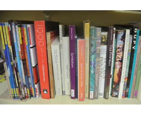 Fifty volumes approx of good quality publications relating to art including Impressionist and post-impressionism, Master Piec