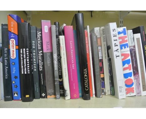 Forty four volumes of good quality books on publications on art relating to Spanish, South American, North American together 