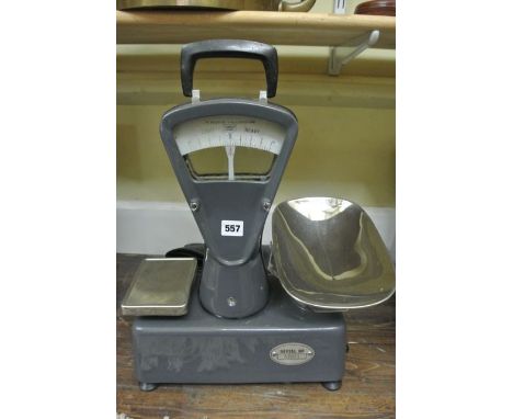 A travelling weigh-master to weigh 5 lbs x 1/16 oz divisions both light and heavy serial number 57811