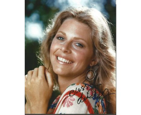Lindsay Wagner 10x8 signed colour photo. Lindsay Jean Wagner (born June 22, 1949) is an American film and television actress,