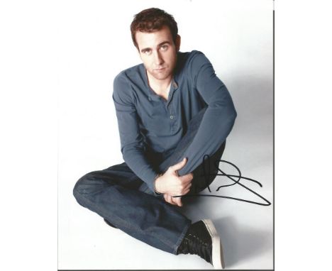 Mathew Lewis 10x8 signed colour photo. Matthew David Lewis (born 27 June 1989) is an English film, television and stage actor