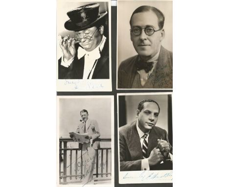 Vintage 6x4 signed photo collection.  6 photos.  Amongst the signatures are Richard Godden, Harry Secombe, Suzette Tarri and 