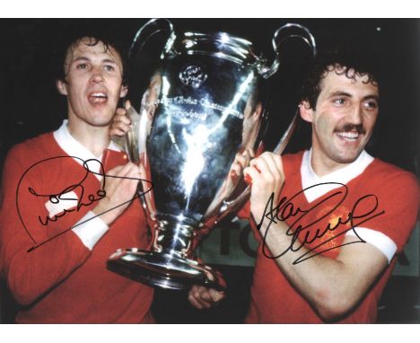 Phil Neal and Alan Kennedy Liverpool football autographed high quality 16x12 inch photograph. Philip George Neal (born 20 Feb