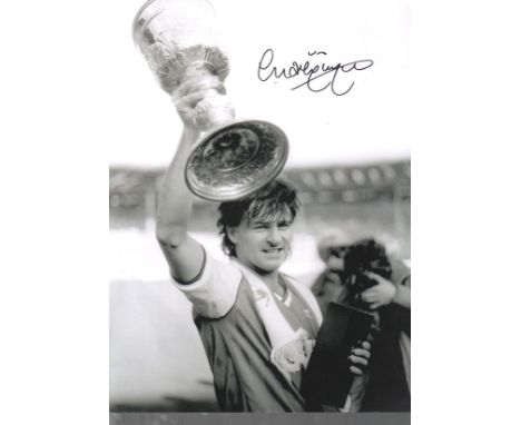 Charlie Nicholas Arsenal high quality 16x12 signed photograph. Charles Nicholas (born 30 December 1961) is a Scottish former 