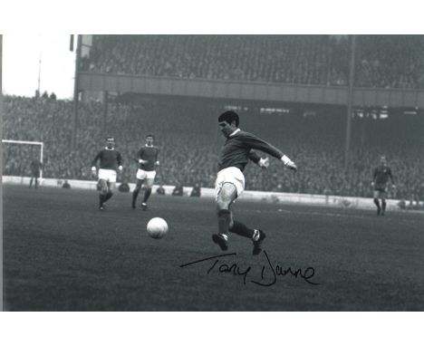 Tony Dunne autographed high quality 16x12 inch photograph. Anthony Peter Tony Dunne (born 24 July 1941) is an Irish former fo