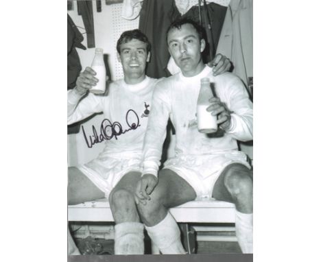 Mike England Spurs football High quality 16x12 signed photograph. Harold Michael Mike England, MBE (born 2 December 1941) is 