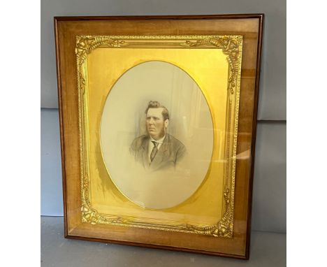 A watercolour portrait of a Gentleman.