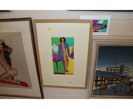 After Henri Matisse, a coloured lithograph "Zulma"