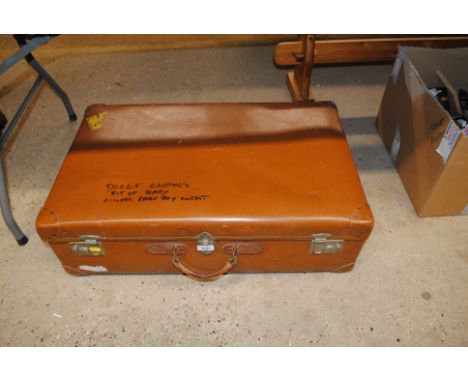 A vintage suitcase 