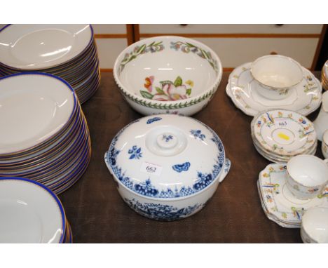 A Portmeirion "Botanic Garden" bowl and a Royal Worcester tureen and cover 