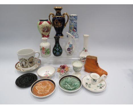 Mixed ceramics lot to include Royal Worcester, Spode, Denby, Aynsley, Limoges etc.