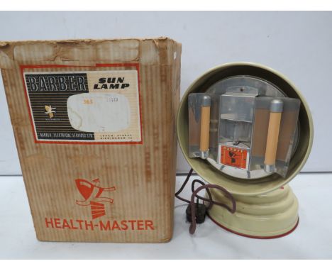 Vintage Barbour sun lamp.