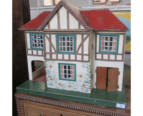 A 1930's style dolls house&nbsp;