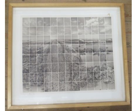 Noel Myles, palladium print, Vanishing Point