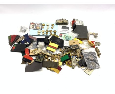 Various items mostly relating to the British Army Royal Armoured Corps and Royal Tank Regiment including a Glengarry 'Fear Na